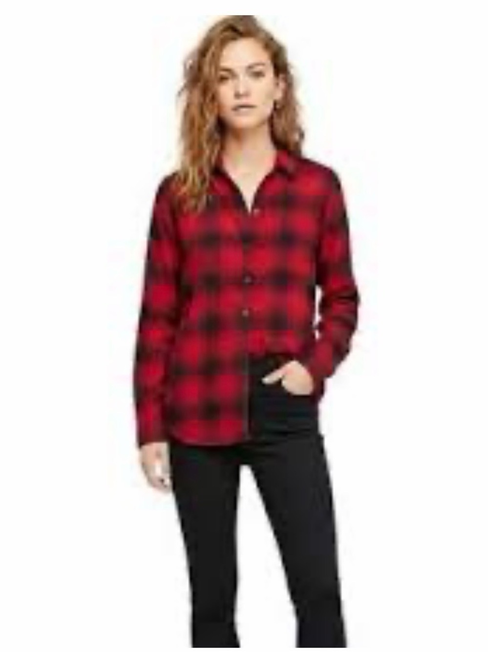 American Eagle Outfitters boyfriend fit Button-Down Shirt